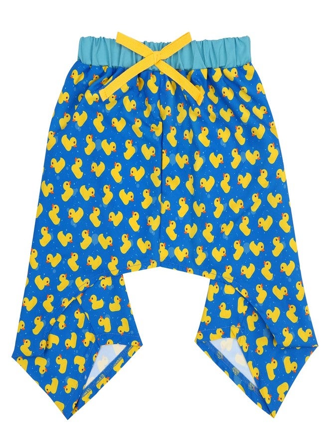 HDE Dog Swim Trunks Hawaiian Board Shorts Beach Pool Swimsuit for XS to XXL Dogs Rubber Ducks - S - Image 1